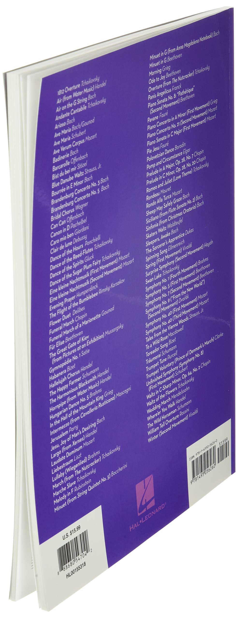 101 Classical Themes for Alto Sax