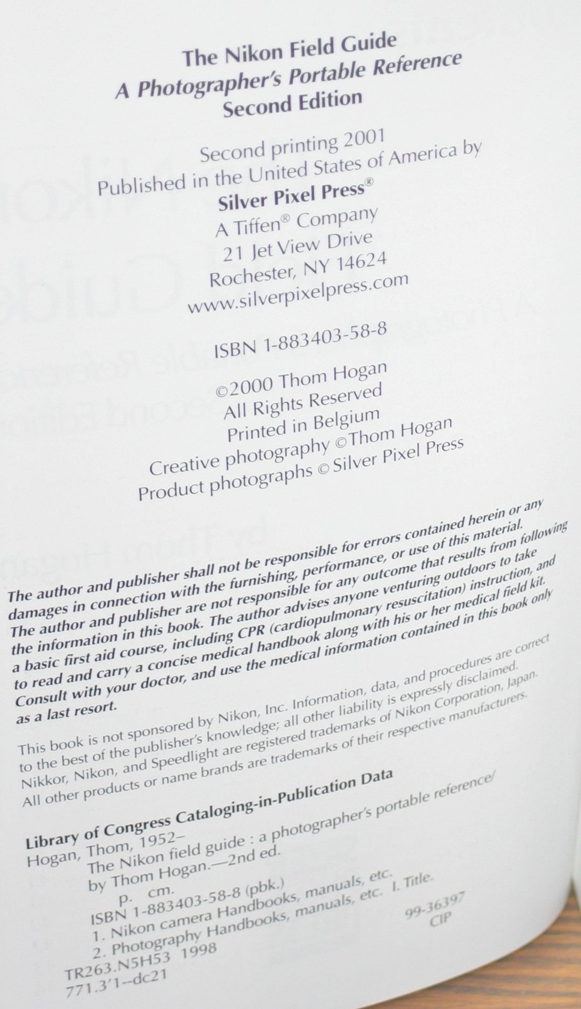 The Nikon Field Guide: A Photographer's Portable Reference, Second Edition