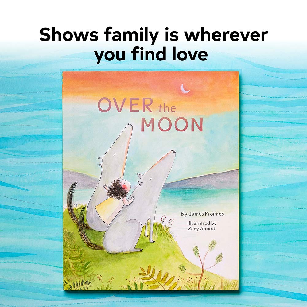 Over the Moon: (Read-Aloud Bedtime Book for Toddlers, Animal Book for Kids)