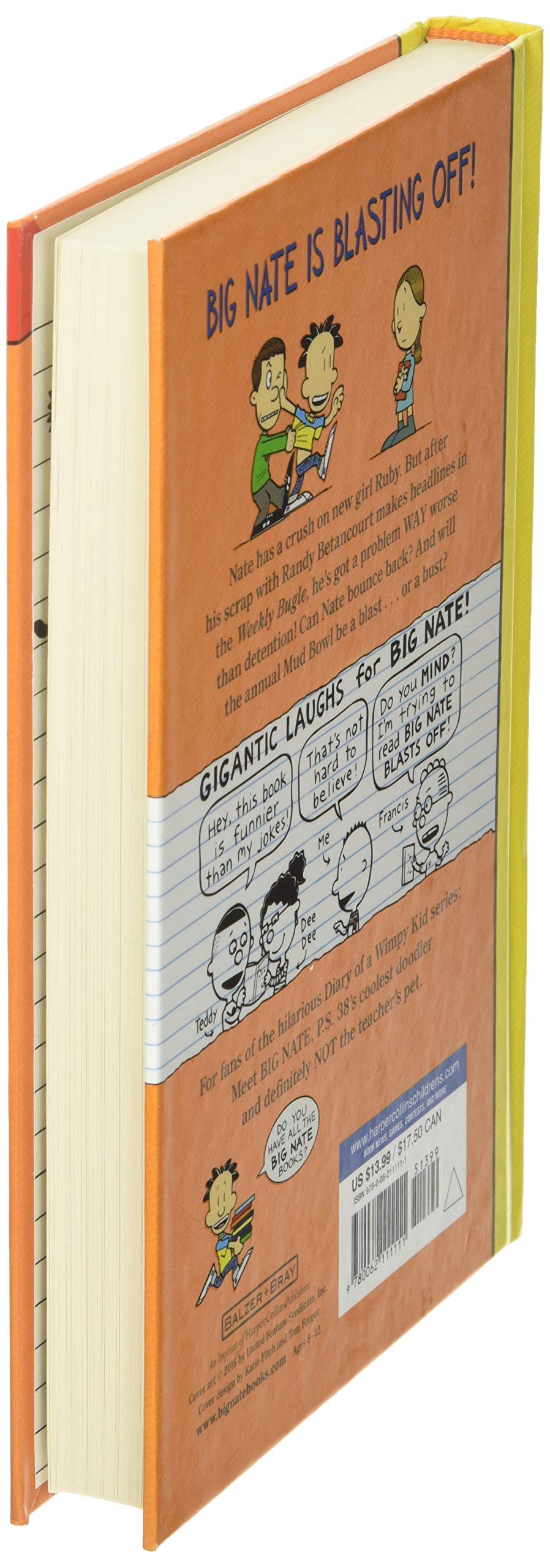 Big Nate Blasts Off (Big Nate, 8)