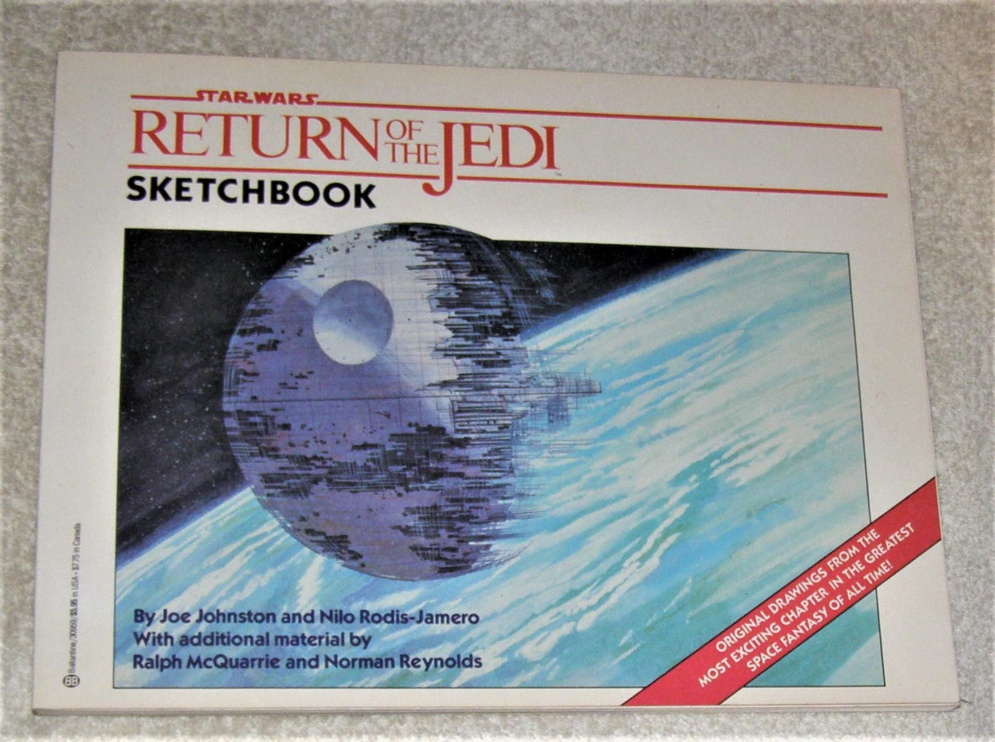 Return of the Jedi Sketchbook by Joe Johnston