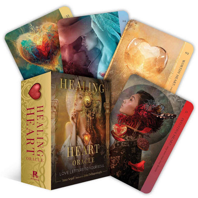 Healing Heart Oracle: Love Letters to Your Soul (36 Gilded Cards and 96 Page Full-Color Guidebook)