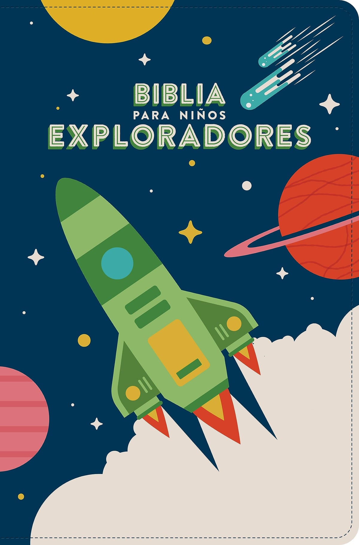 RVR 1960 Biblia para nios exploradores, azul cósmico, símil piel / RVR 1960 Kid's explorer bible, blue, LeatherTouch (Spanish Edition)