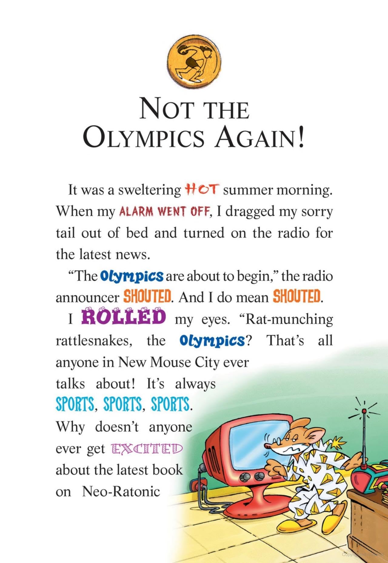 Geronimo and the Gold Medal Mystery (Geronimo Stilton, No. 33)