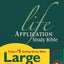 NLT Life Application Study Bible, Second Edition, Large Prin