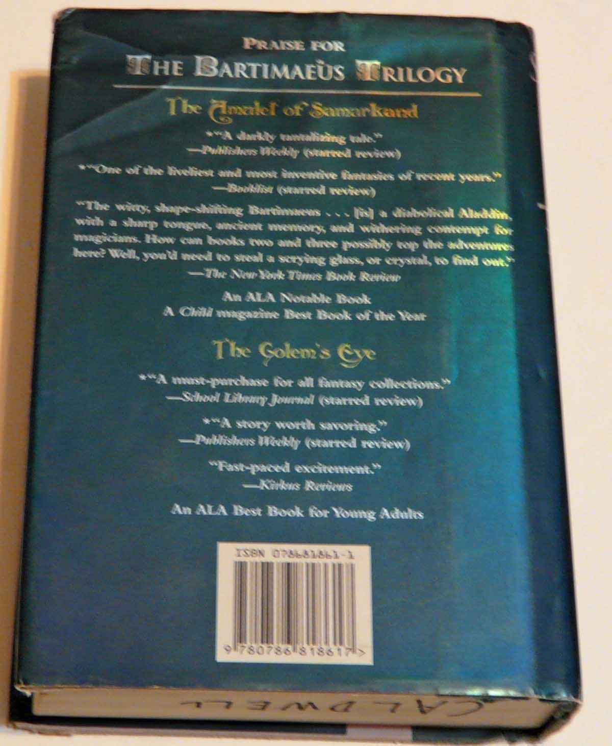 Ptolemy's Gate (The Bartimaeus Trilogy, Book 3)