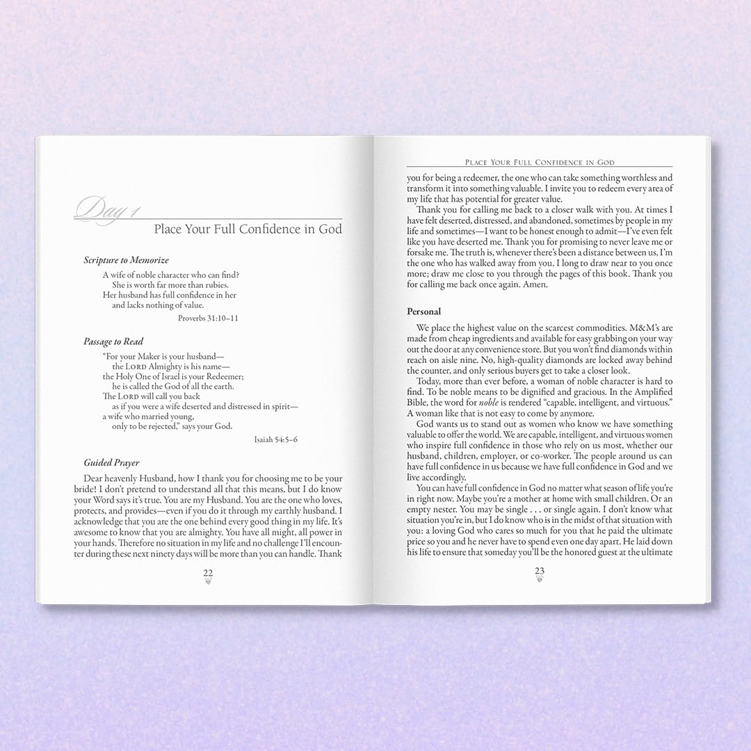 Becoming the Woman God Wants Me to Be: A 90-Day Guide to Liv