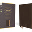 NASB, Single-Column Reference Bible, Wide Margin, Leathersoft, Brown, 1995 Text, Comfort Print