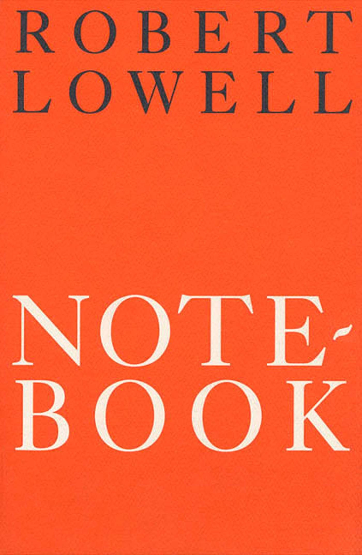 Notebook 1967-68: Poems (FSG Classics)