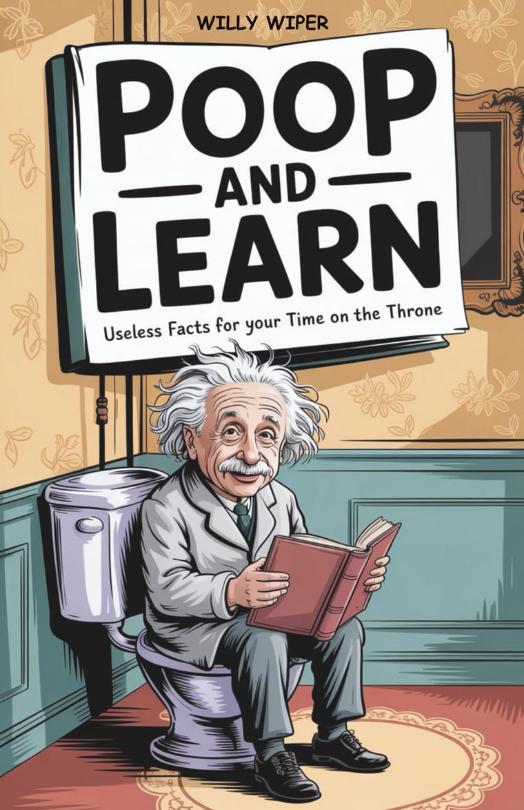 Poop and Learn: Useless Facts for Your Time on the Throne  Funny Toilet Book  Perfect Gag Gift For Curious Minds
