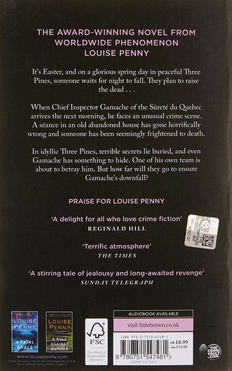 The Cruellest Month — back cover