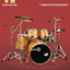 Hal Leonard Drumset Method Book 2  Intermediate Drum Instruction Book with Online Audio and Video  Learn Drum Set with Gregg Bissonette  Funk, Jazz, Chart Reading, Ghost Notes, and More