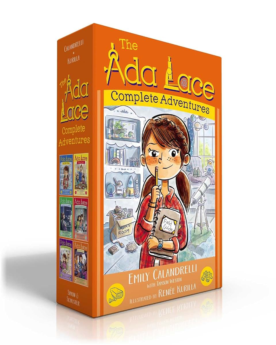 The Ada Lace Complete Adventures (Boxed Set): Ada Lace, on the Case; Ada Lace Sees Red; Ada Lace, Take Me to Your Leader; Ada Lace and the Impossible ... Ada Lace Gets Famous (An Ada Lace Adventure)