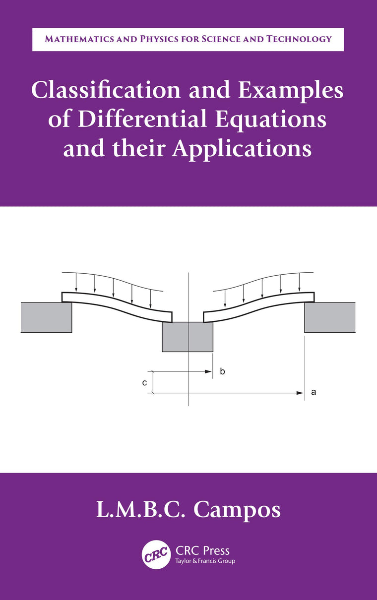 Classification and Examples of Differential Equations and their Applications (Mathematics and Physics for Science and Technology)