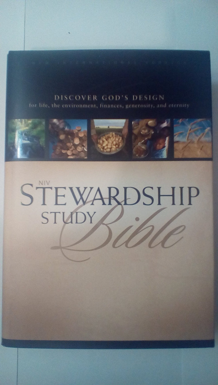 NIV Stewardship Study Bible: Discover God's Design for Life,