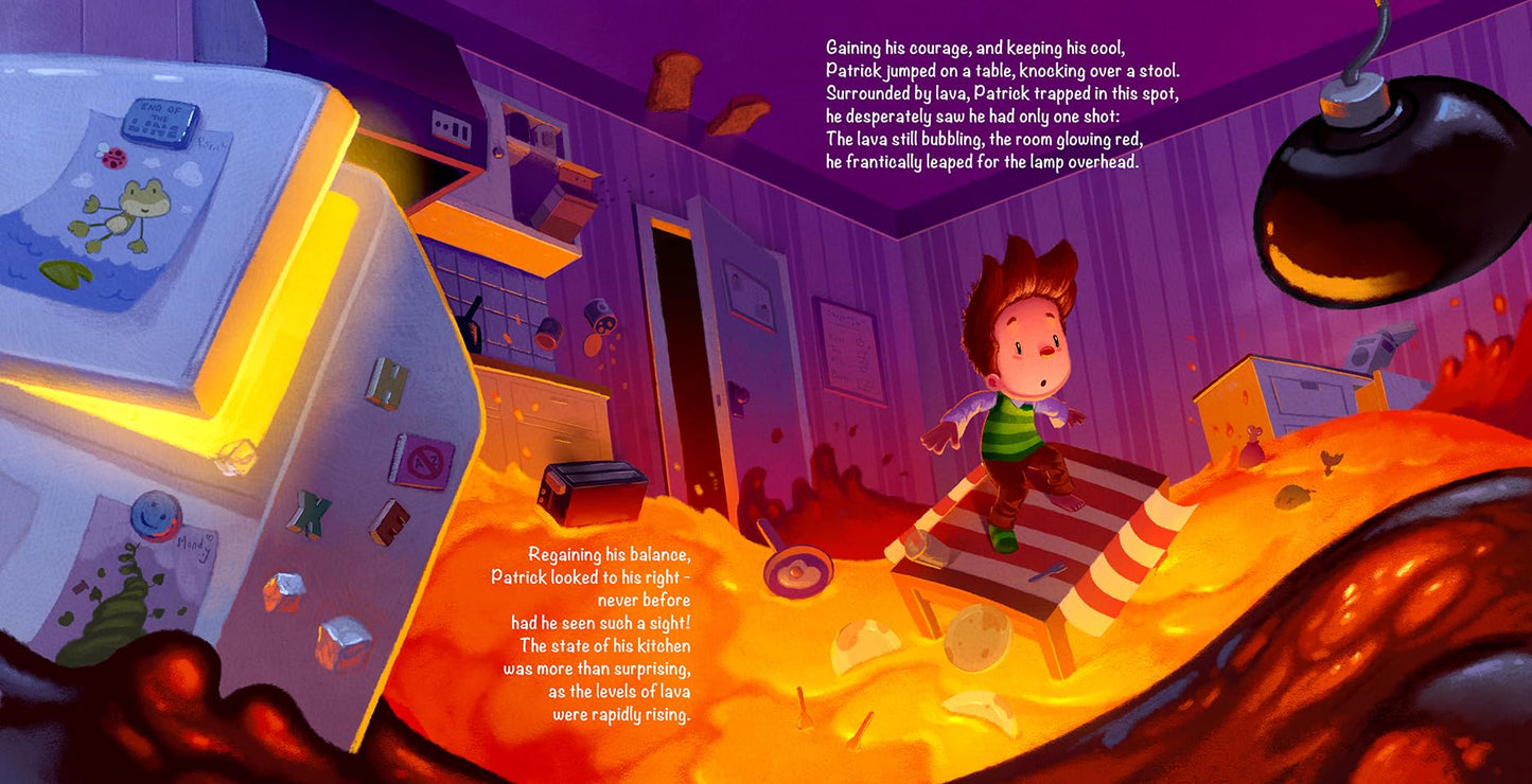 Patrick Picklebottom and the Living Room of Lava