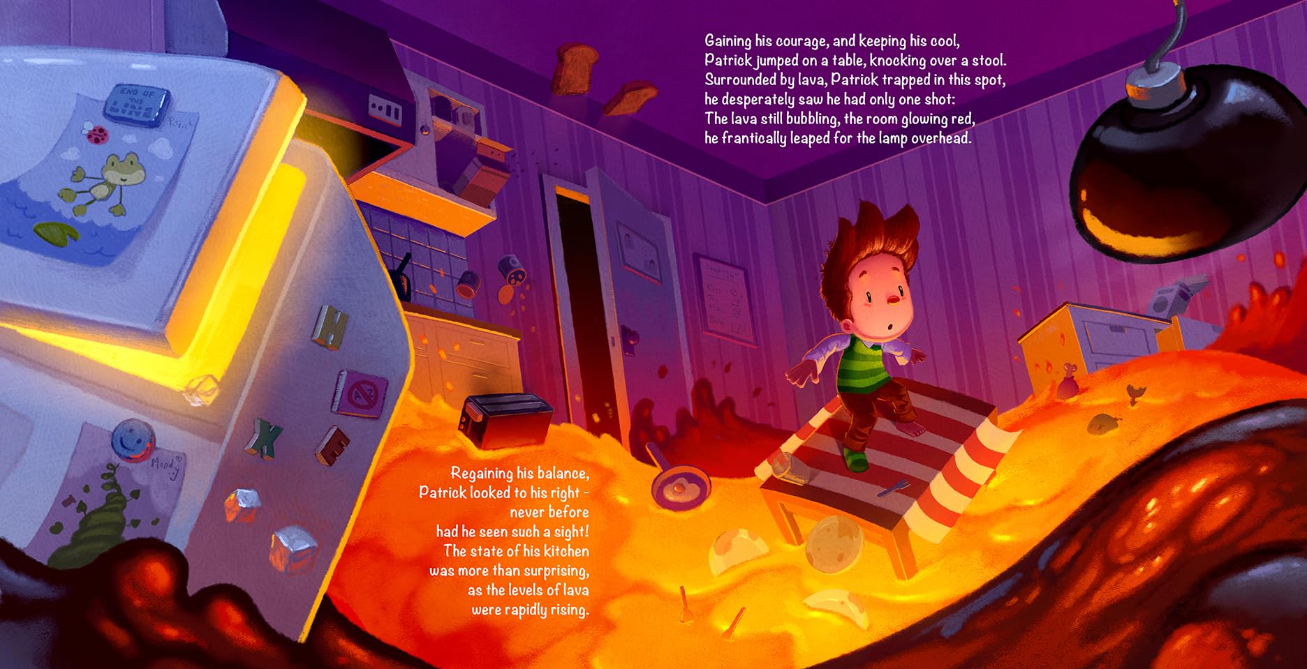 Patrick Picklebottom and the Living Room of Lava