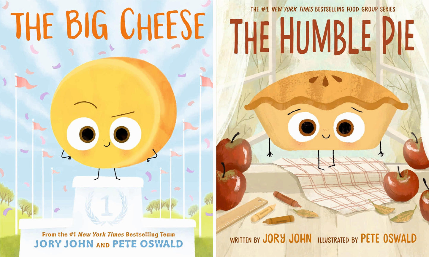 The Food Group Series Complete 8-Book Collection Set by Jory John