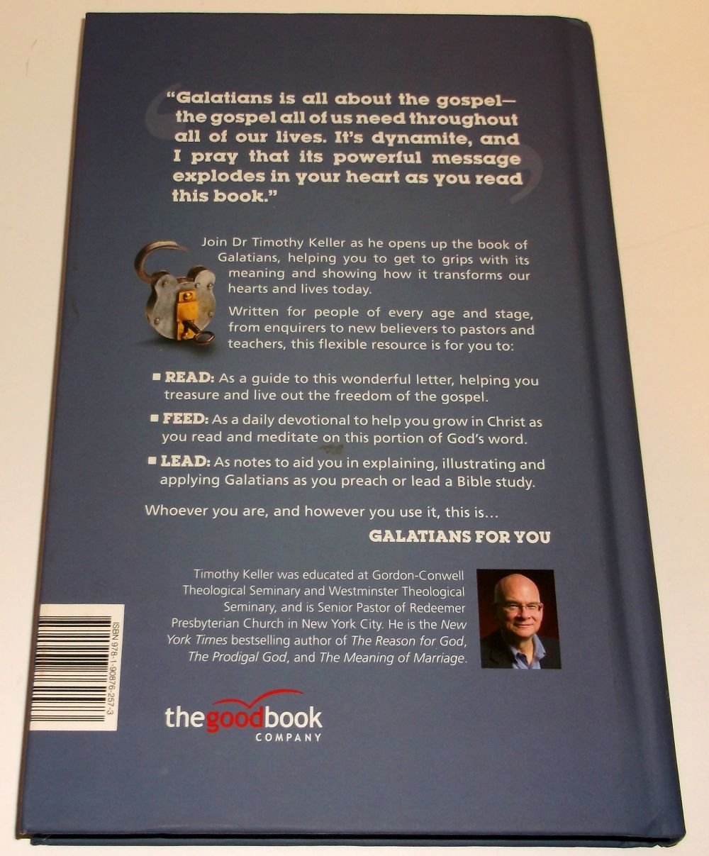 Galatians for You: For Reading, for Feeding, for Leading (God's Word For You)