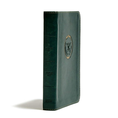 CSB Military Bible, Green LeatherTouch, Red Letter, Presentation Page, Articles, Study Helps, Prayers, Full-Color Maps, Easy-to-Read Bible Serif Type