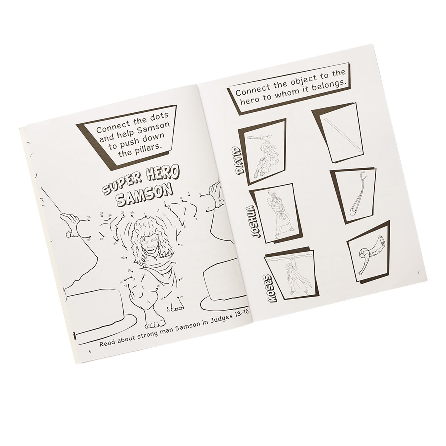 Super Heroes Activity Book: Bible Fun