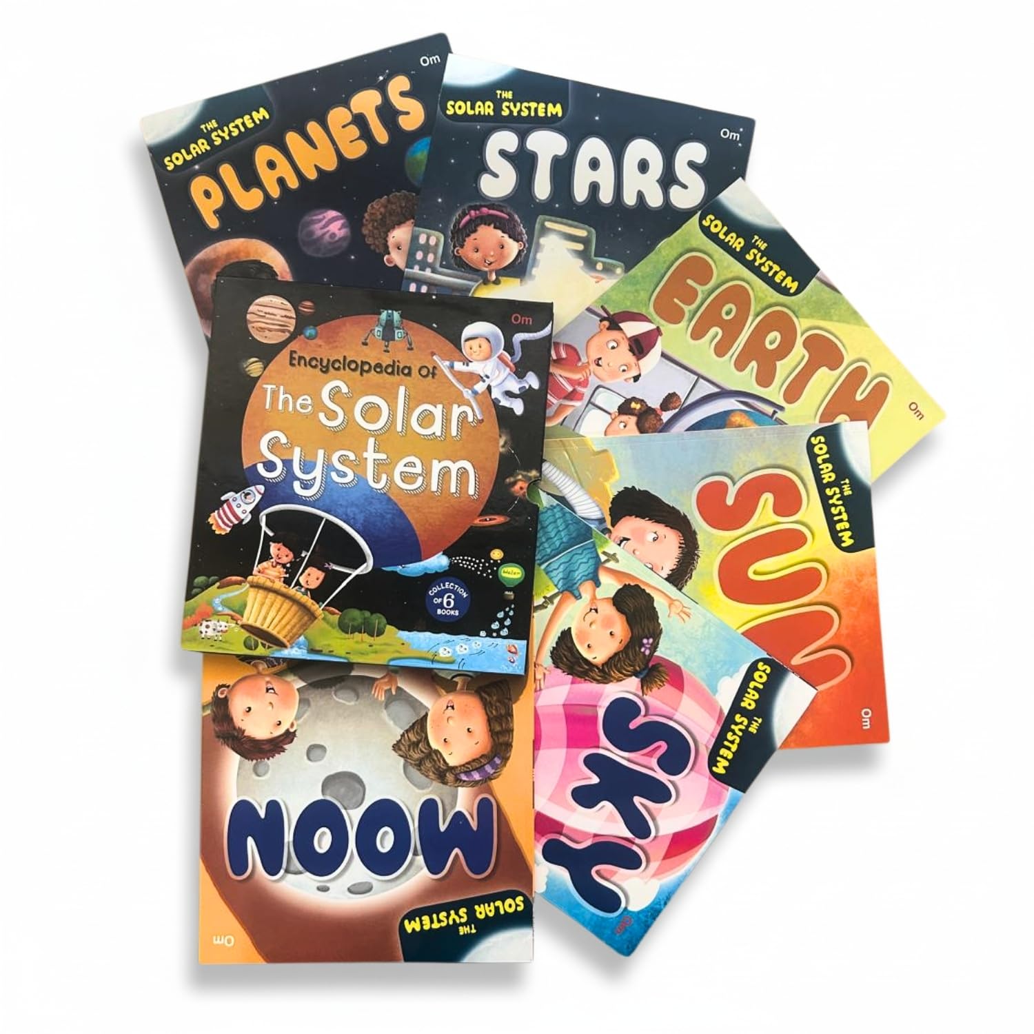 Solar System Encyclopedia for Kids - 6 Book Collection: Explore Planets, the Sun, Moon, Earth, Stars & the Universe - Fun Space Facts for Little Explorers Ages 6+