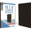 NIV, Value Thinline Bible, Large Print, Leathersoft, Gray/Black, Comfort Print