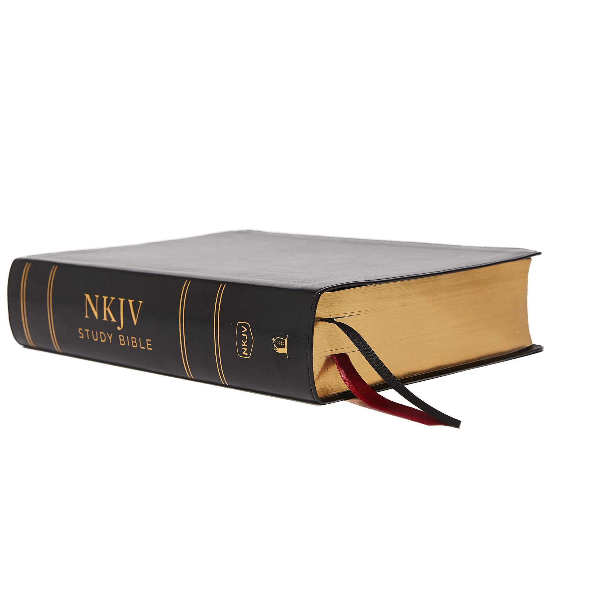 NKJV Study Bible, Leathersoft, Black, Full-Color, Comfort Print: The Complete Resource for Studying Gods Word