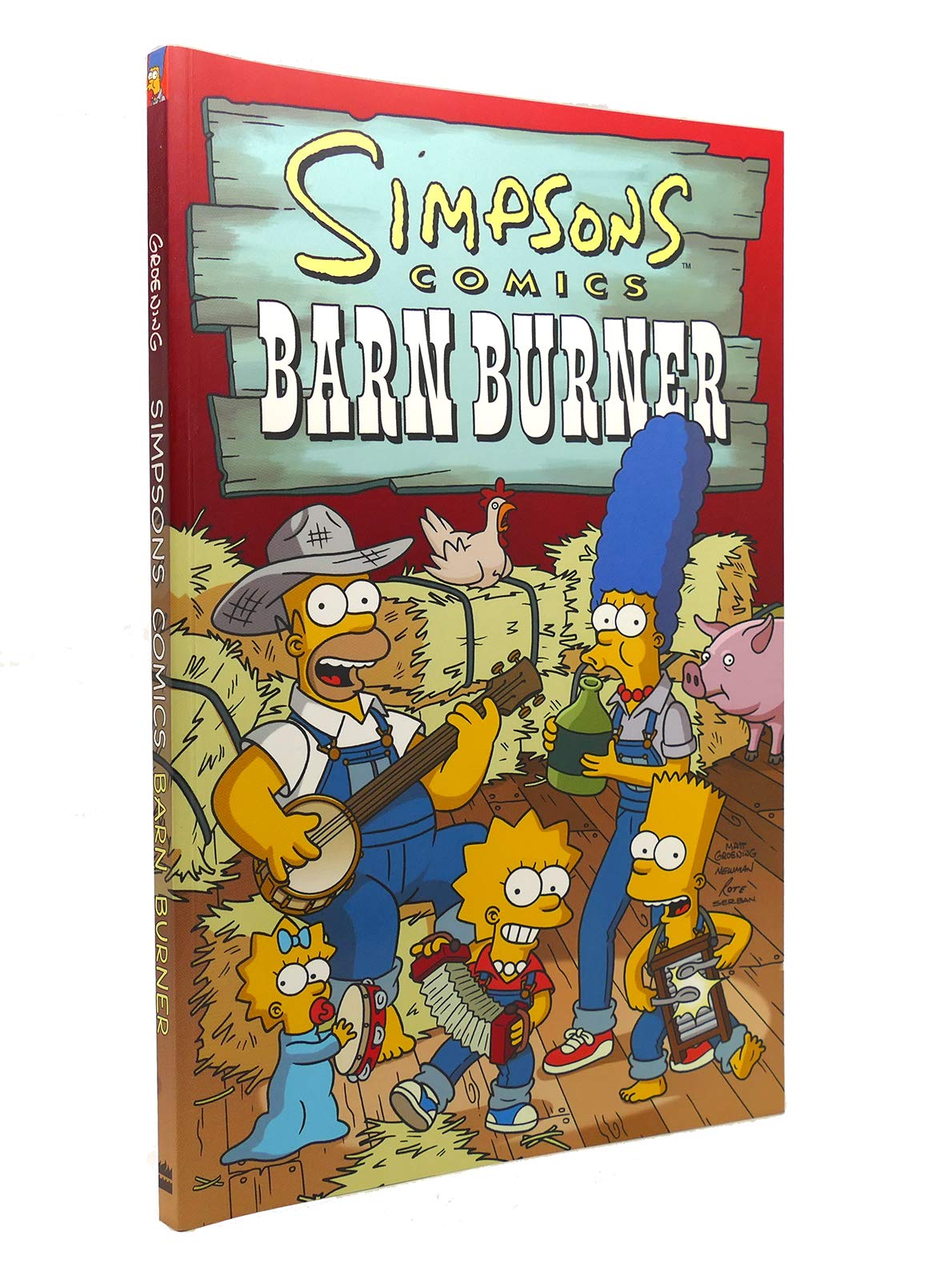 Simpsons Comics Barn Burner