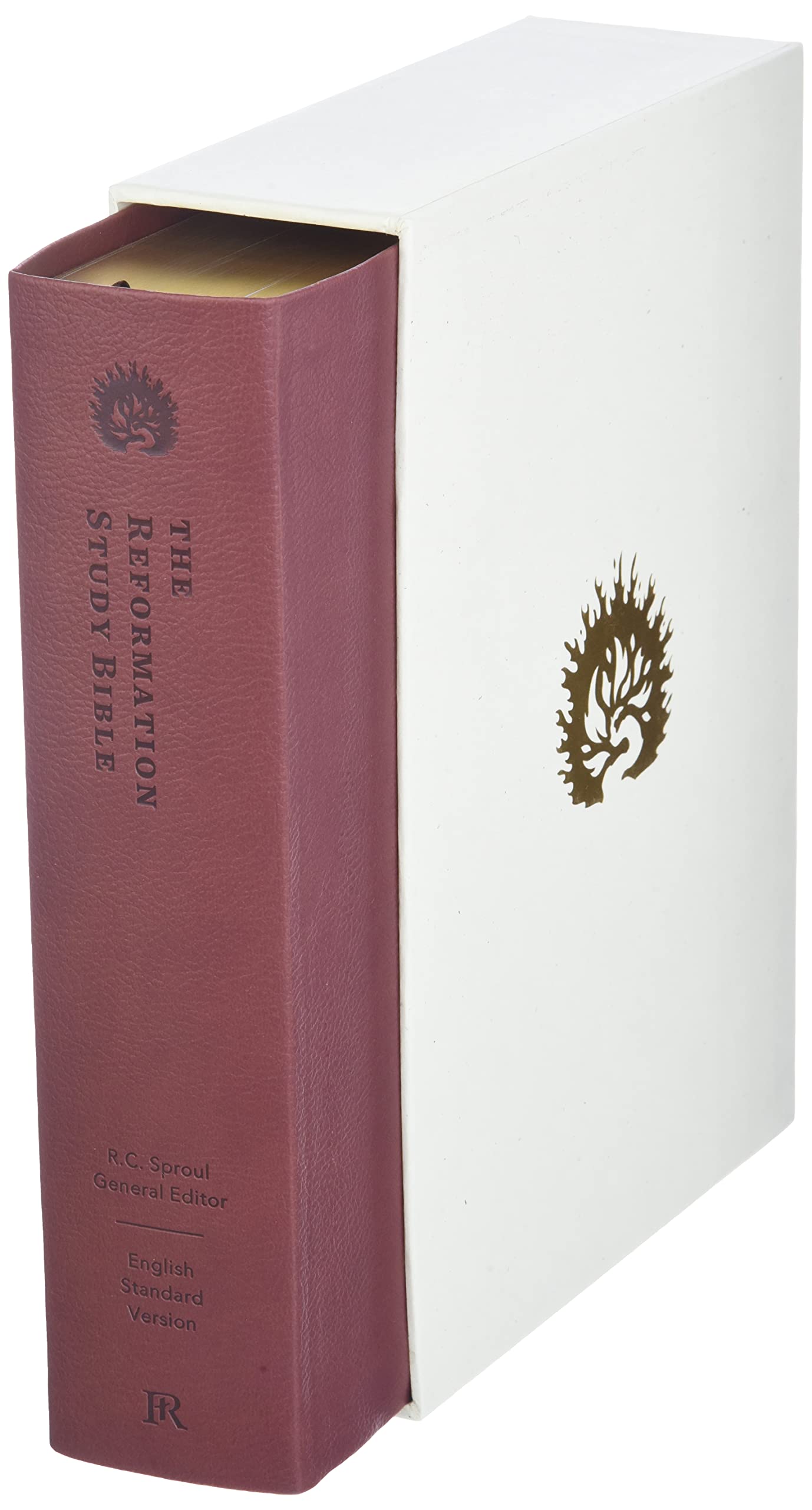 Reformation Study Bible (2015) ESV, Leather-Like Brick Red