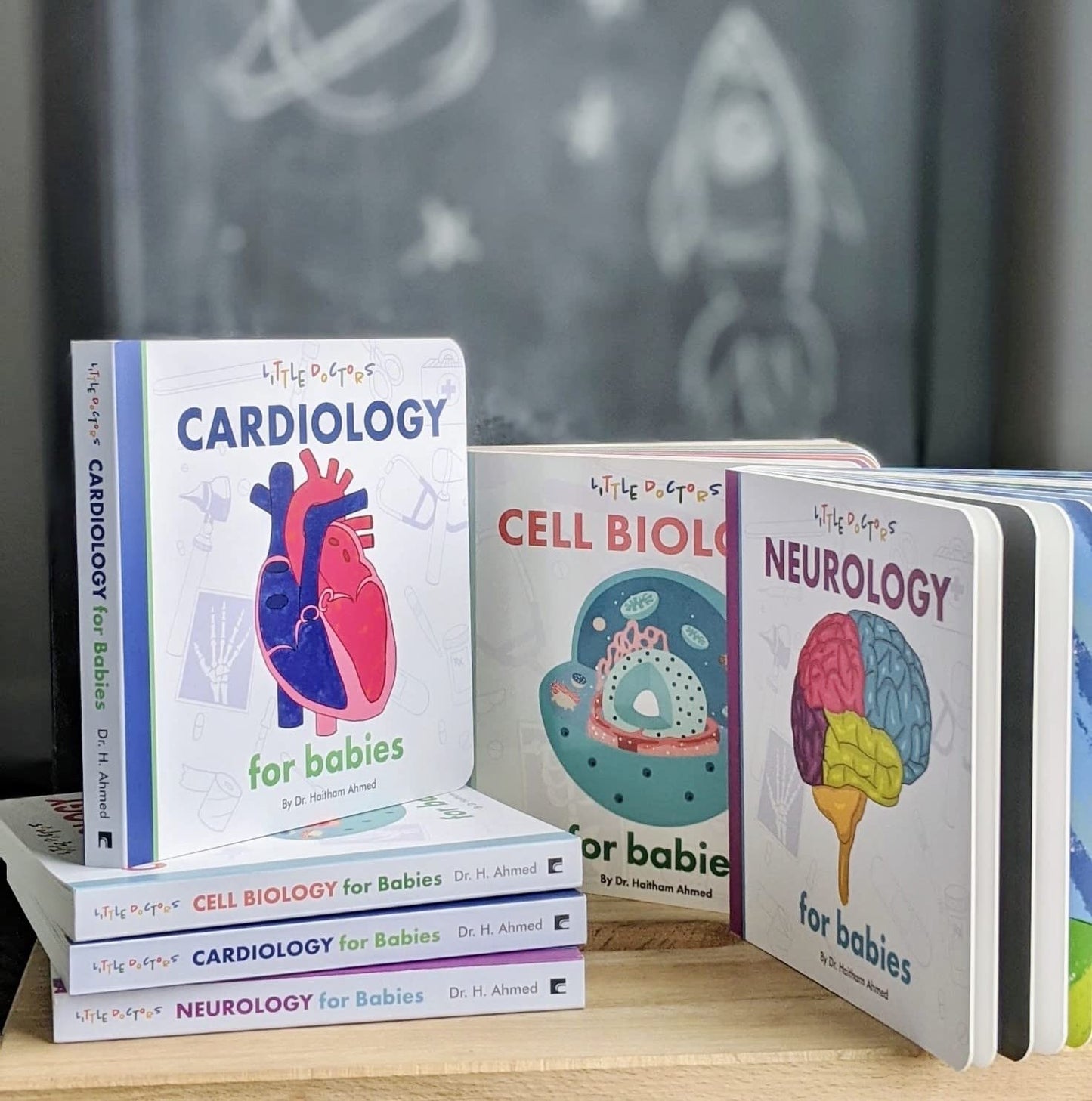 Little Doctors Childrens Books Set by Dr Haitham Ahmed