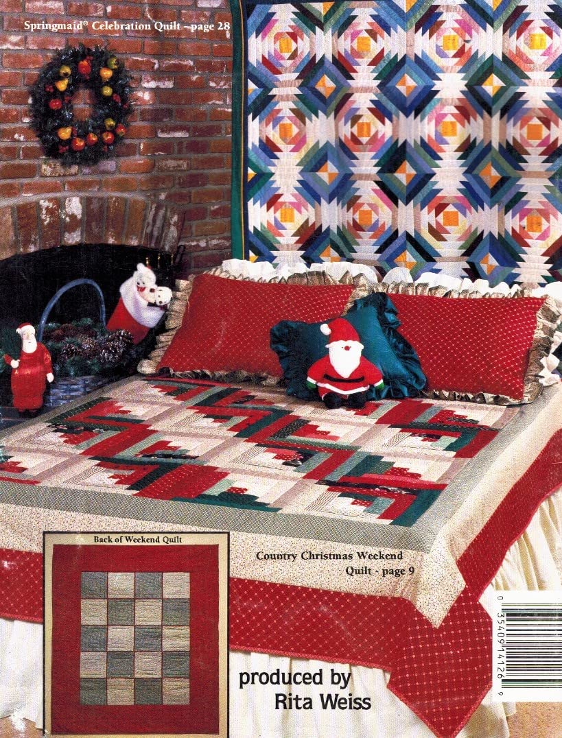 Weekend Log Cabin Quilts for People Who Don't Have Time to Quilt, Book 3 (American School of Needlework, No. 4126)