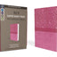 NIV, Super Giant Print Reference Bible (Font Size: 16.5-point), Leathersoft, Pink, Red Letter, Comfort Print