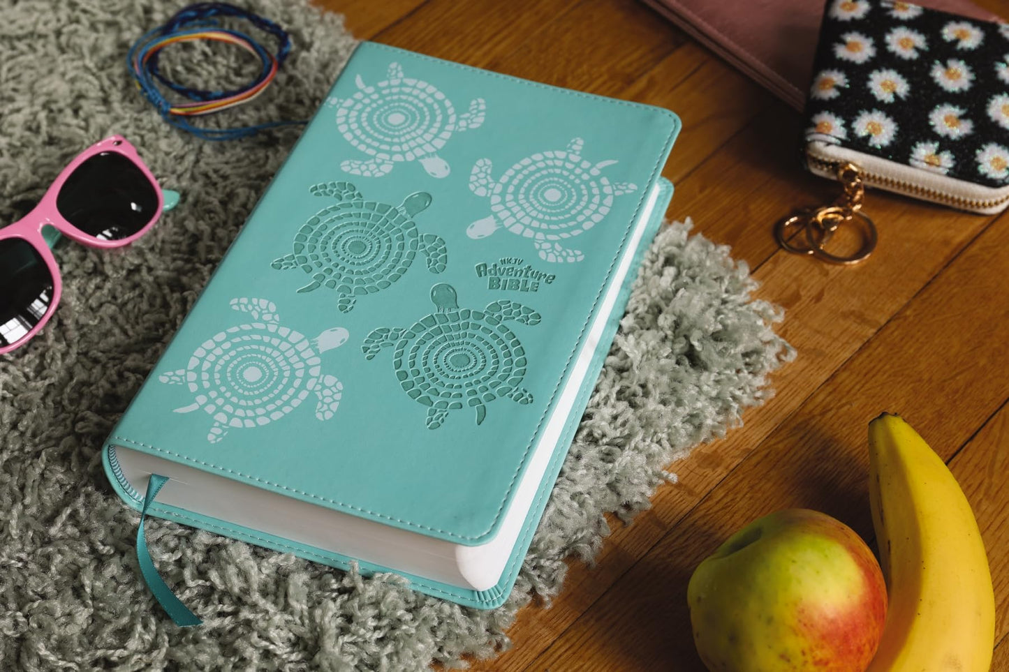 NKJV, Adventure Bible, Leathersoft, Teal, Full Color