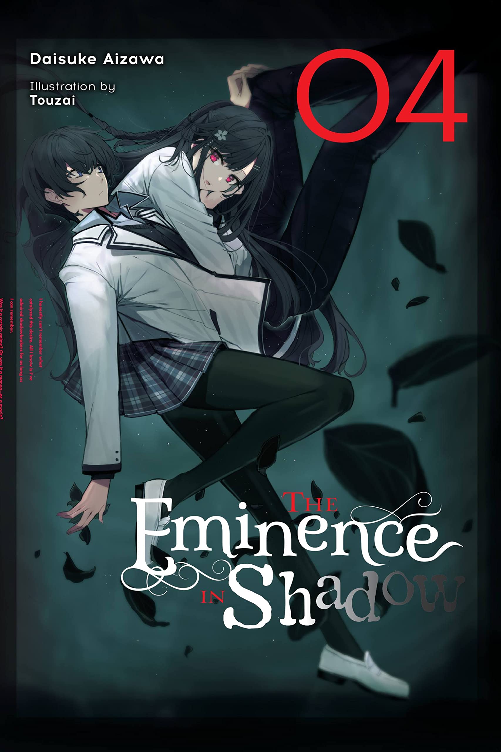 The Eminence in Shadow, Vol. 4 (light novel) (Volume 4)