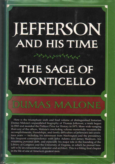 The Sage of Monticello (Jefferson and His Time, Vol 6)