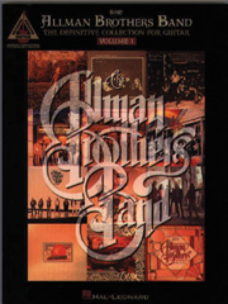 The Allman Brothers Band - The Definitive Collection for Guitar - Volume 1 (Guitar Recorded Versions S)