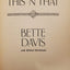 This N That by Davis, Bette