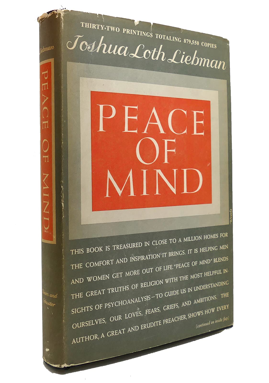 PEACE OF MIND by Joshua Loth Liebman