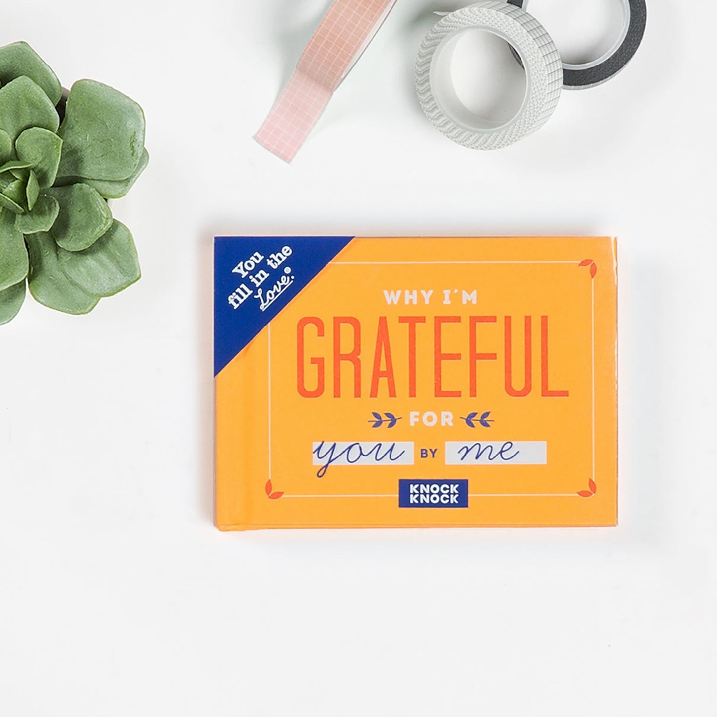 Knock Knock Why I'm Grateful for You Fill in the Love Book Fill-in-the-Blank Gift Journal