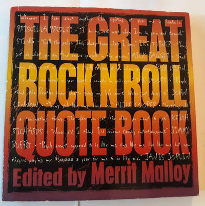 The Great Rock 'N' Roll Quote Book