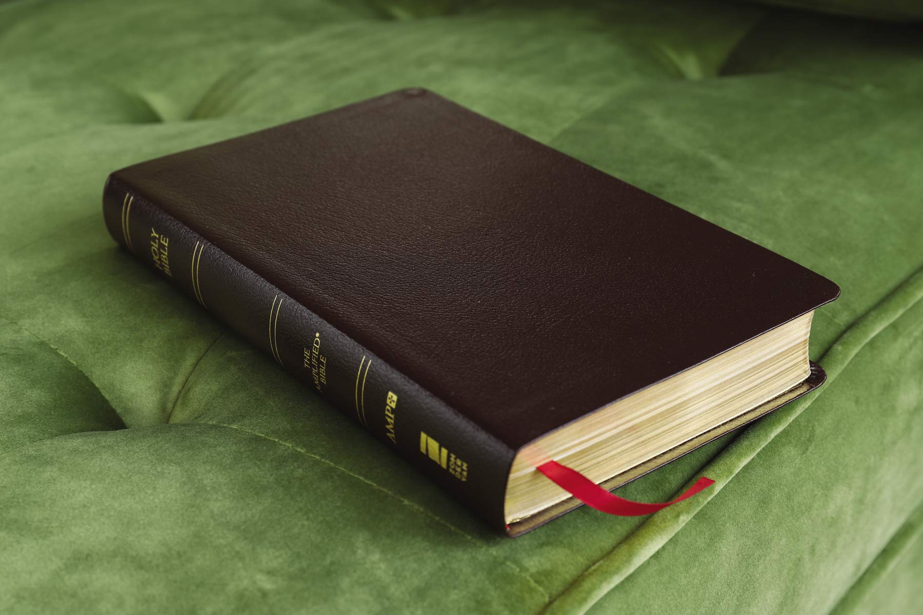 Amplified Holy Bible, Bonded Leather, Burgundy, Thumb Indexed: Captures the Full Meaning Behind the Original Greek and Hebrew