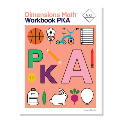 Dimensions Math Workbook Pre-KA  Singapore Math Inc. [Paperback]