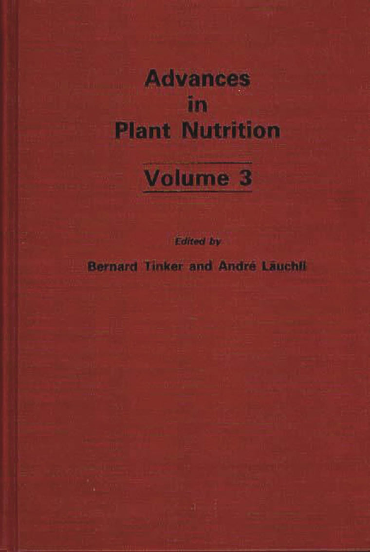 Advances in Plant Nutrition: Volume 3