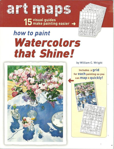 How To Paint Watercolors That Shine! (15 ART MAPS)