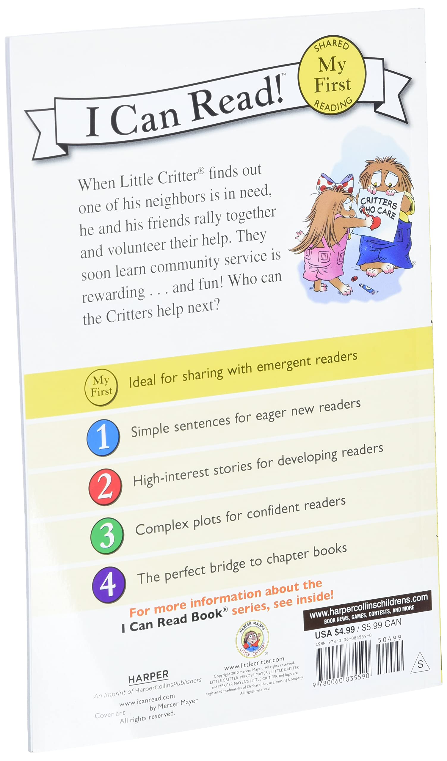 Little Critter: Just Critters Who Care (My First I Can Read)