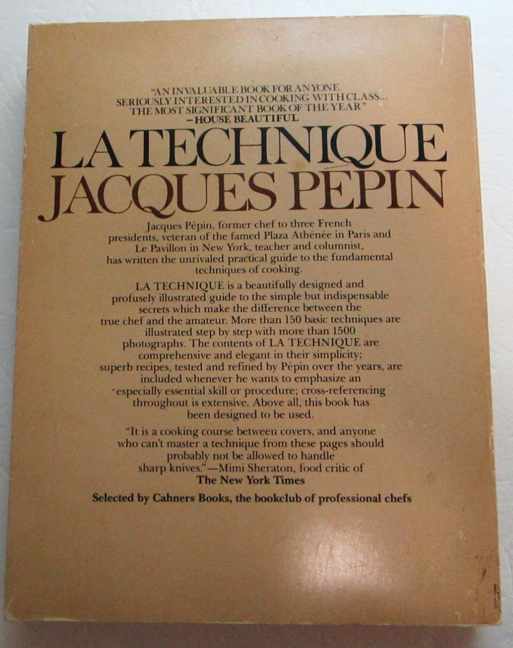 La Technique: An Illustrated Guide to the Fundamental Techni