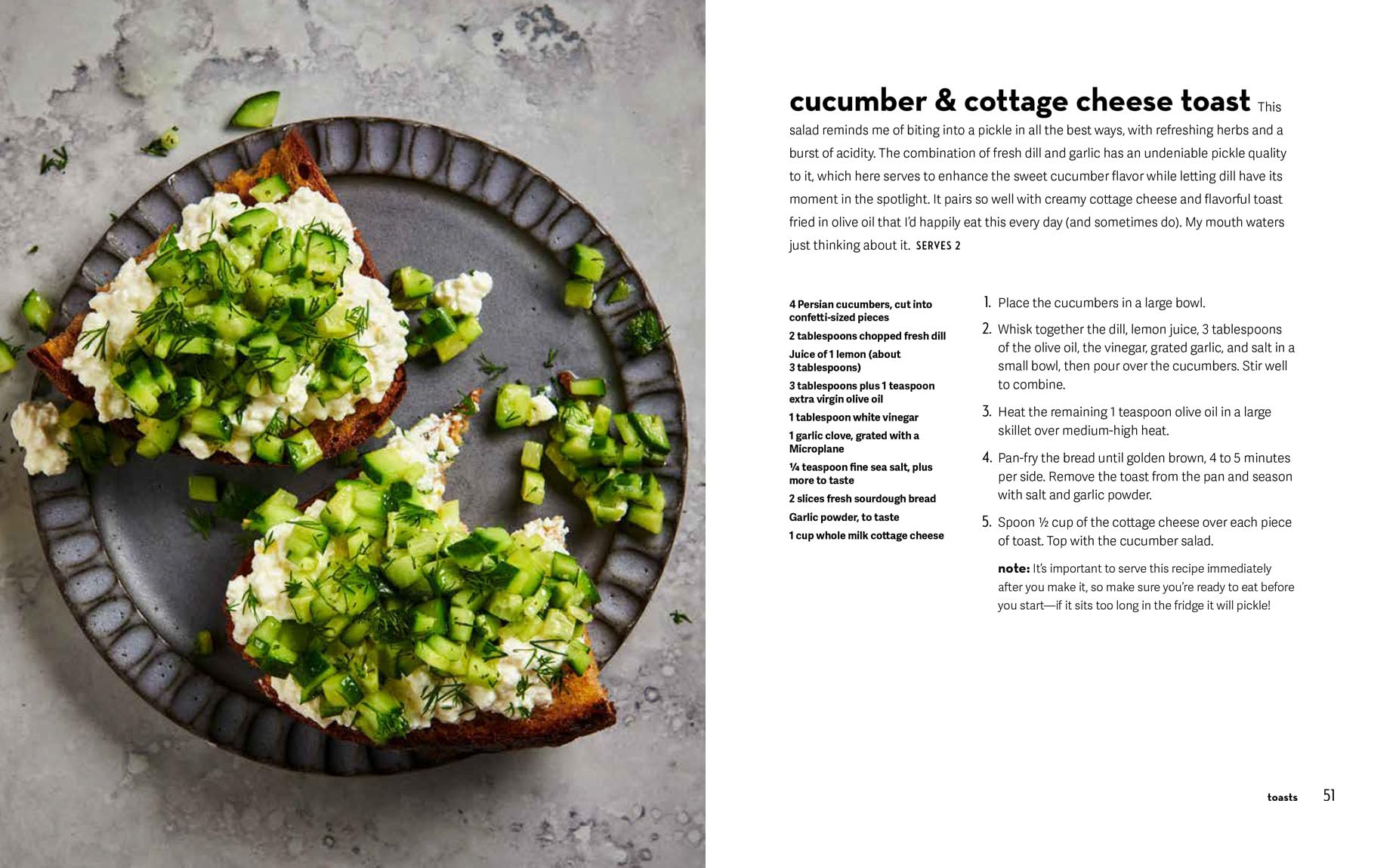 Come Hungry: Salads, Meals, and Sweets for People Who Live to Eat