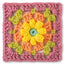 The Granny Square Flowers Card Deck: 50 Mix and Match Designs