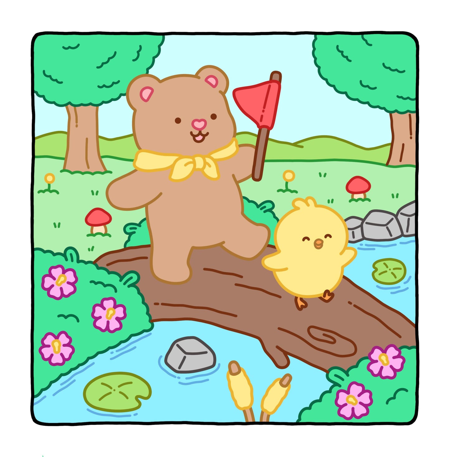 Little Moments: Color By Line Coloring Book for Adults & Teens with Vibrant Outlines for Calm and Cozy Days